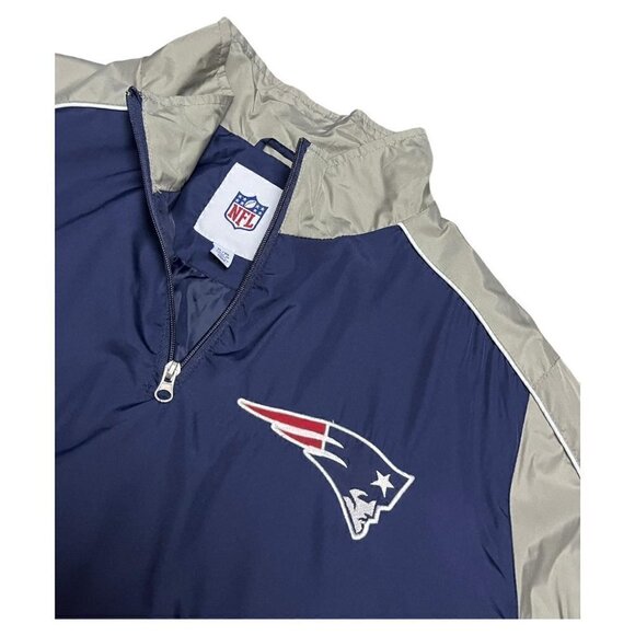 New England Patriots NFL Football Lightweight Windbreaker Track Jacket XL - Picture 3 of 6